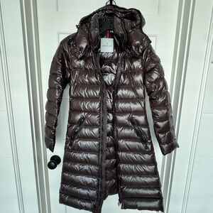 Moncler Women's Brown Puffer Coat